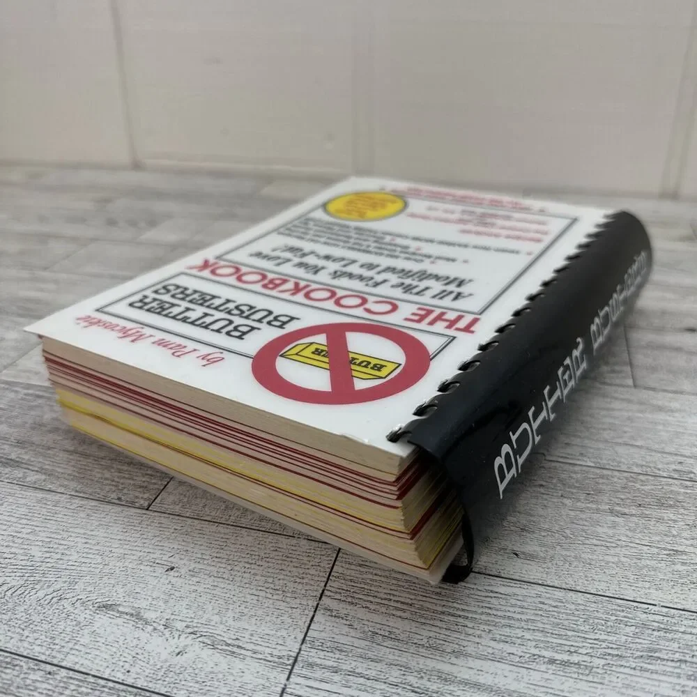 Butter Busters Cookbook - Pam Mycoskie (spiral bound) 3rd Ed Low-Fat Healthy 90s